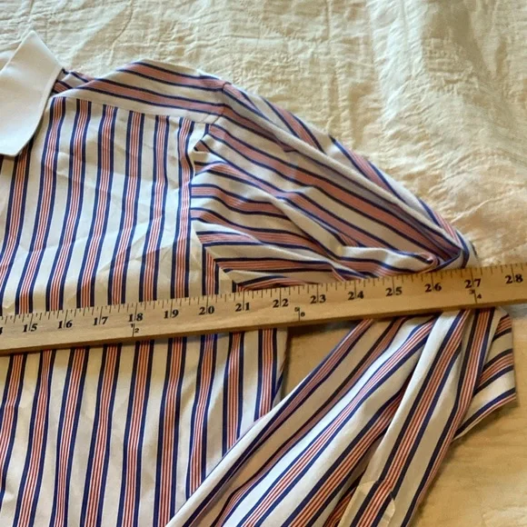 Turnbull & Asser Multicolor Striped Dress Shirt 16.5 - Picture 6 of 8